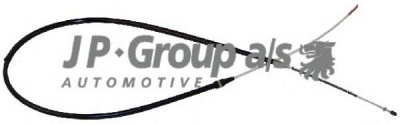 JP GROUP 1170300100 -  Трос, стояночная тормозная система